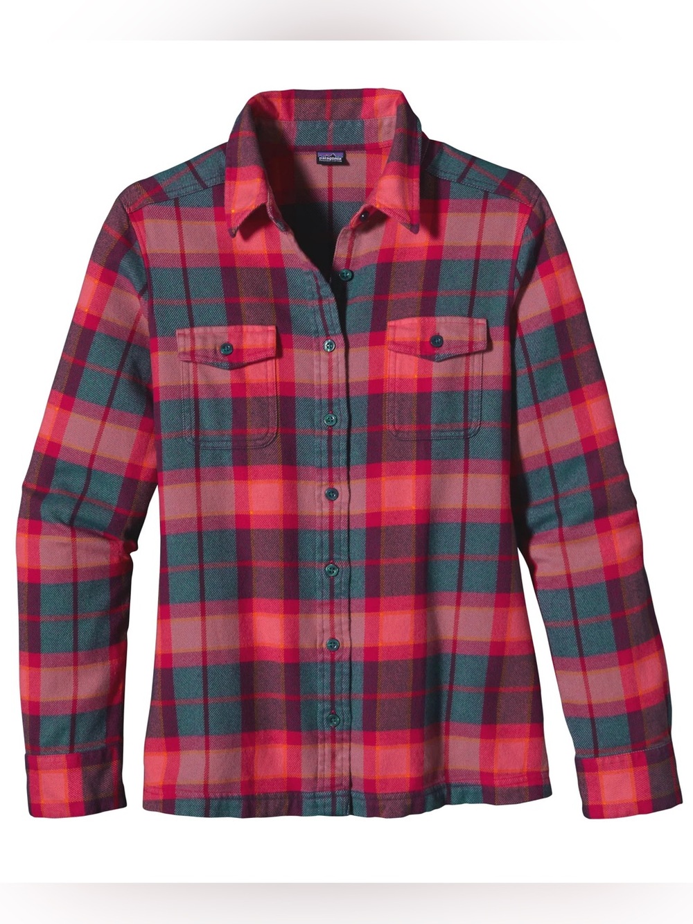 Patagonia Long-Sleeved Fjord Flannel Shirt